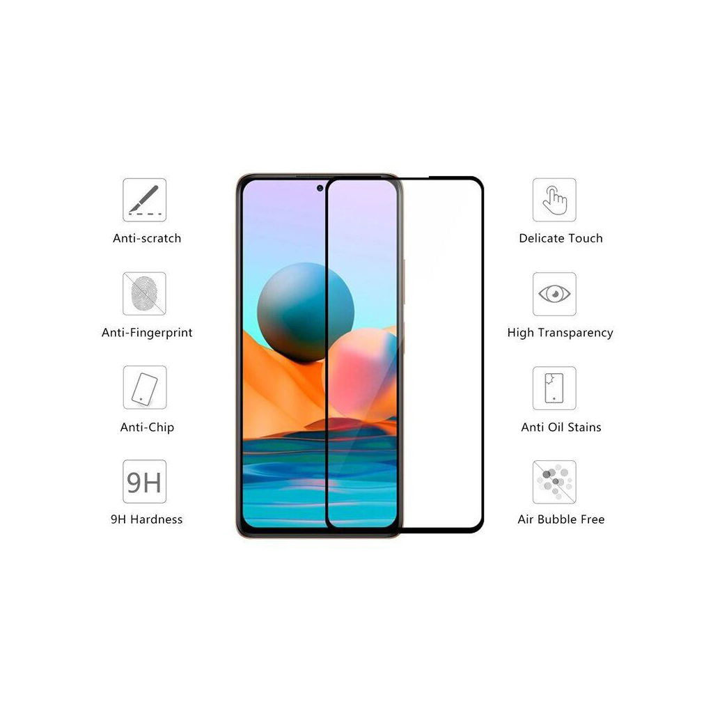 Стекло защитное Drobak glass-film Ceramics Xiaomi Redmi Note 10 Pro (494925) - 1