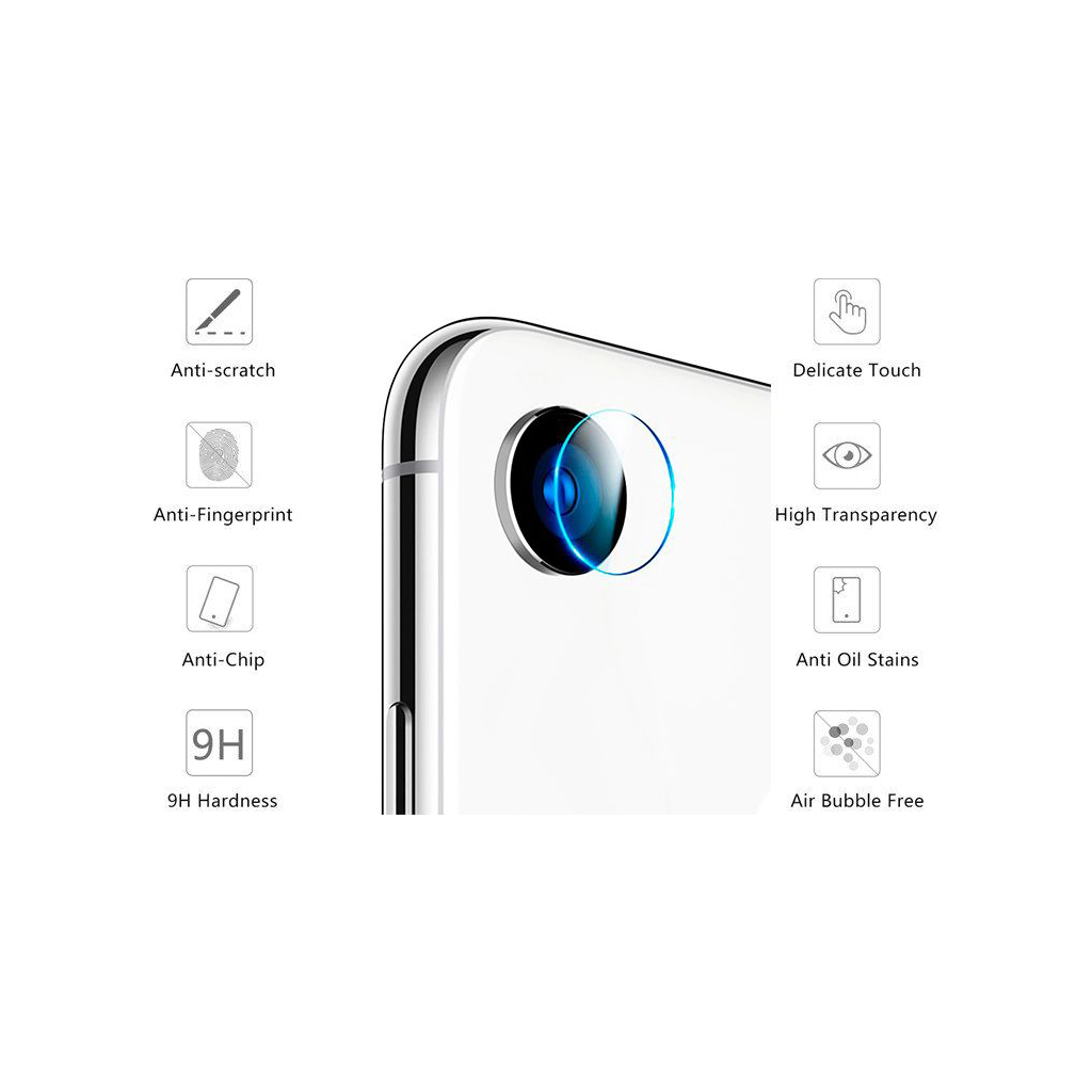 Стекло защитное Drobak camera Apple iPad 8 10,2* 2020 (232332) - 1