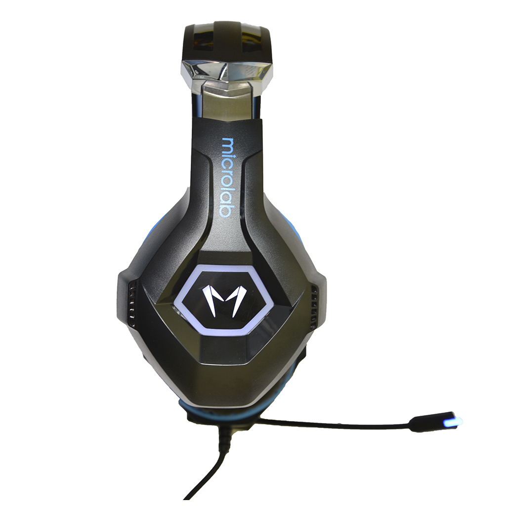 Наушники Microlab G7BB Black-Blue (G7BB) - 1