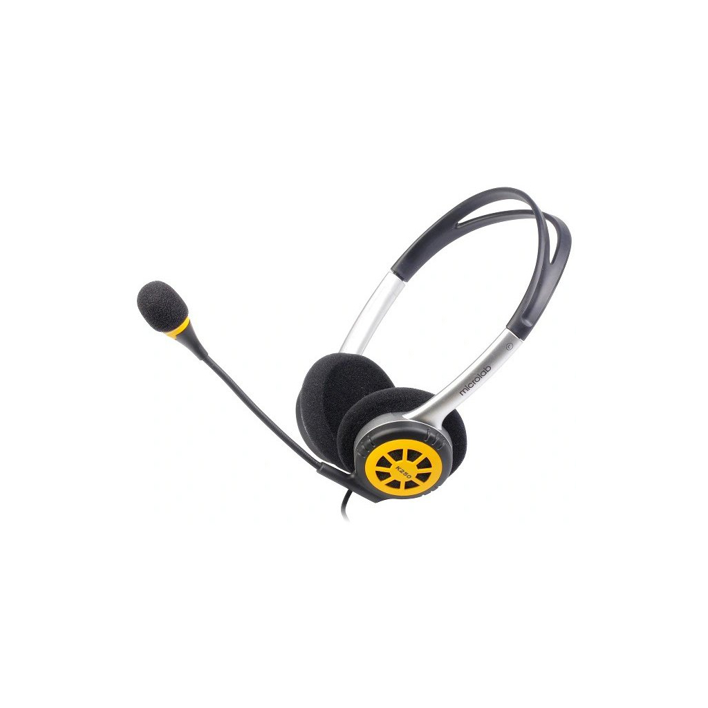 Наушники Microlab K250Y Black-Yellow (K250Y) - 4