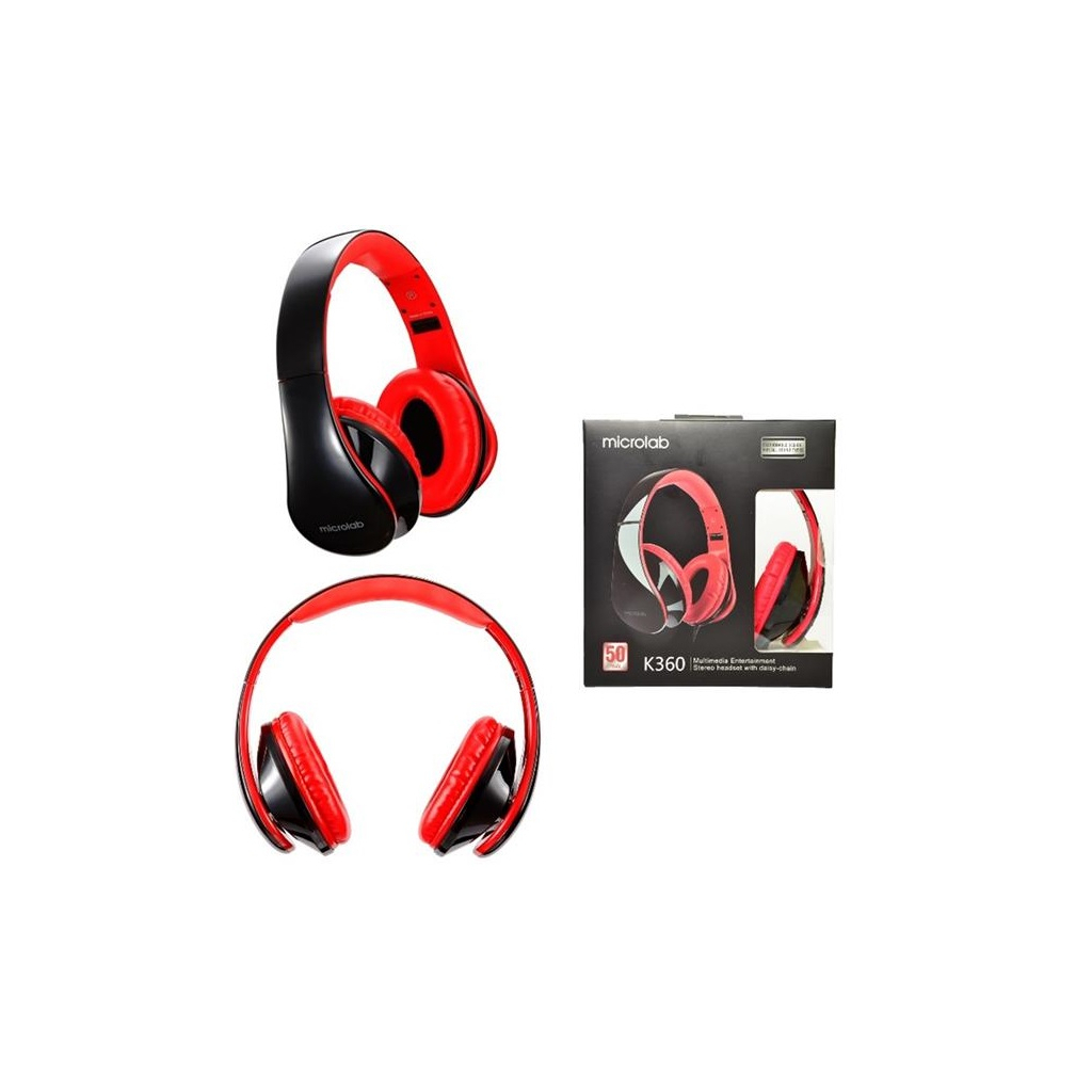 Наушники Microlab K360B Black (K360B) - 6