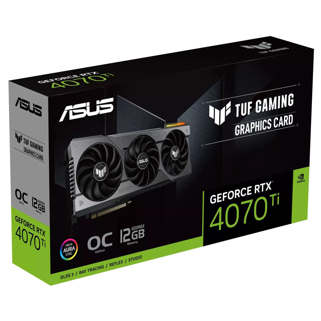 Видеокарта ASUS GeForce RTX4070Ti 12Gb TUF OC GAMING (TUF-RTX4070TI-O12G-GAMING) - 3