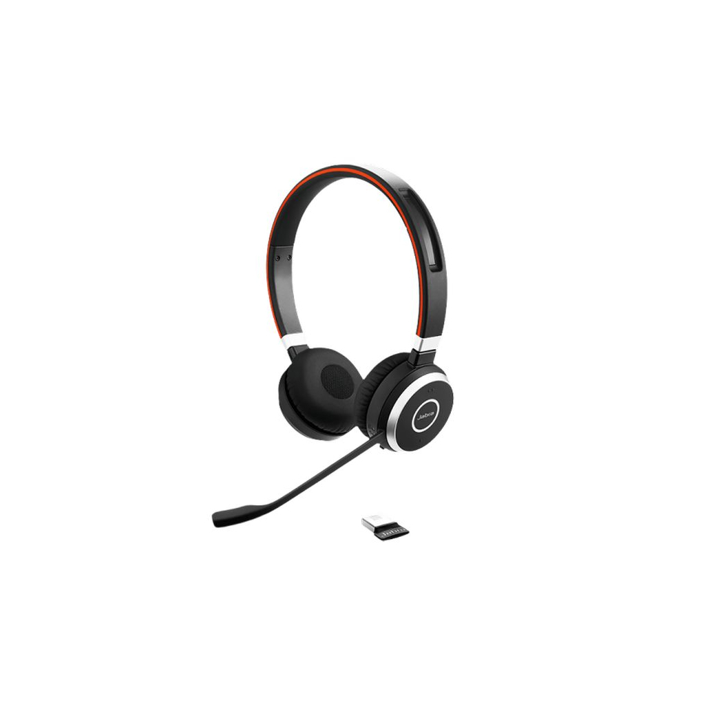 Наушники Jabra Evolve 65 SE Link380a MS Stereo + with charging base (6599-833-399) - 1