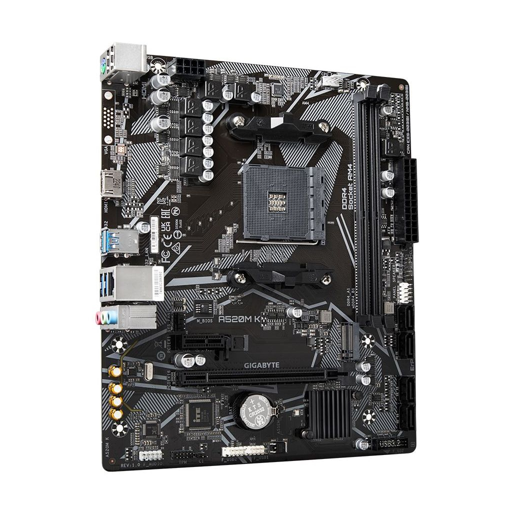 Материнская плата GIGABYTE A520M K - 2
