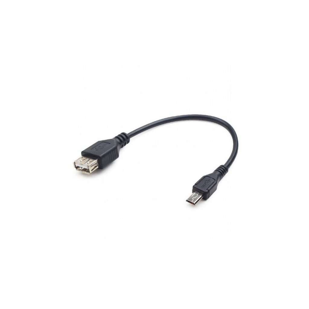 Дата кабель OTG USB 2.0 AF to Micro 5P 0.15m Cablexpert (A-OTG-AFBM-03) Дата кабель OTG USB 2.0 AF to Micro 5P 0.15m Cablexpert (A-OTG-AFBM-03)