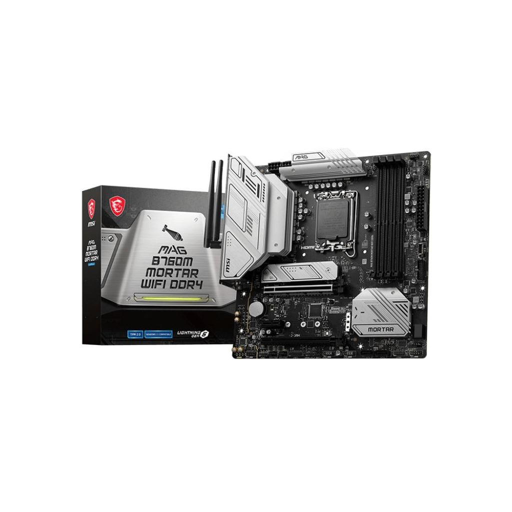 Материнская плата MSI MAG B760M MORTAR WIFI DDR4