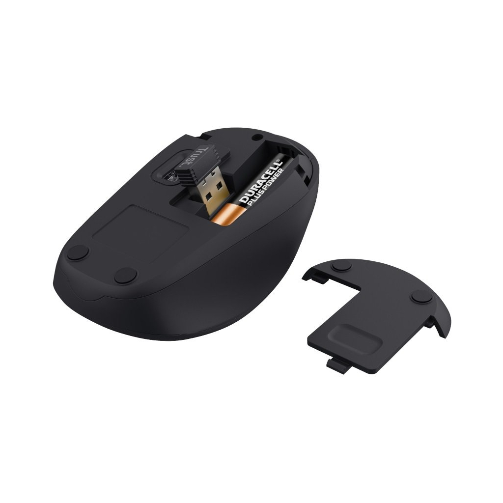 Мышка Trust Yvi+ Silent Eco Wireless Black (24549) - 3