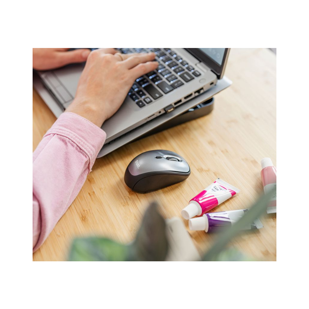 Мышка Trust Yvi+ Silent Eco Wireless Black (24549) - 5