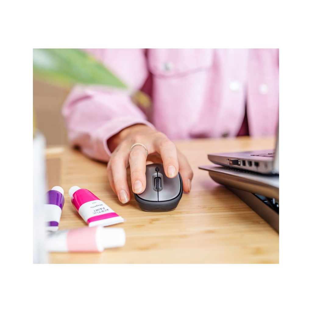 Мышка Trust Yvi+ Silent Eco Wireless Black (24549) - 6