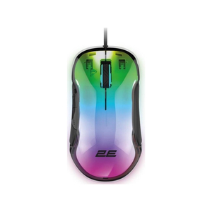 Мышка 2E MG345 RGB USB Transparent (2E-MG345TR)