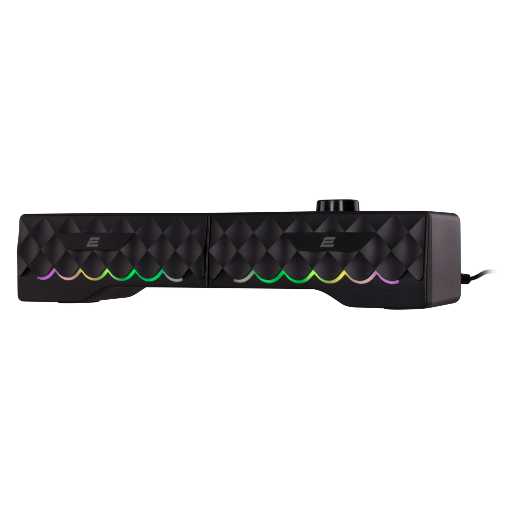 Акустическая система 2E PCS232 RGB Soundbar USB Black (2E-PCS232BK) - 3