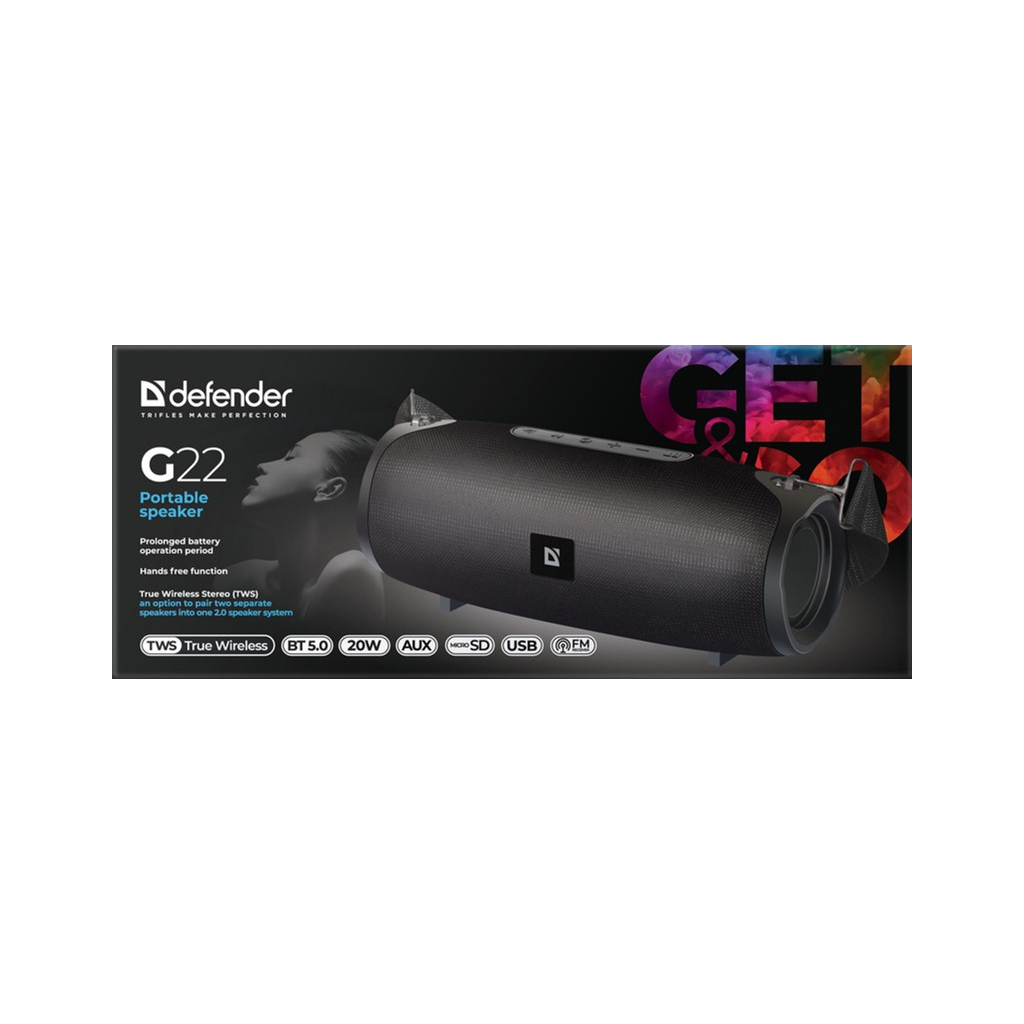 Акустическая система Defender G22 Black (65122) - 4