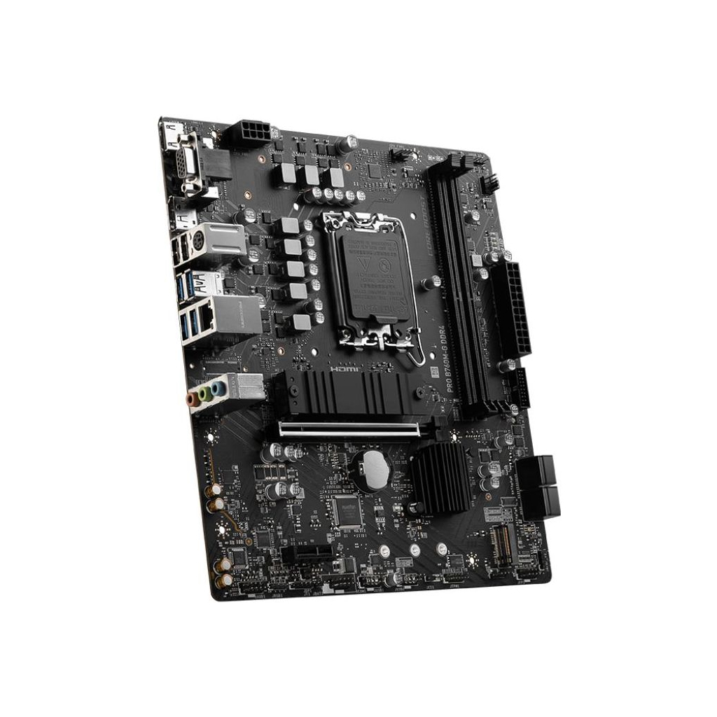 Материнская плата MSI PRO B760M-G DDR4 - 3