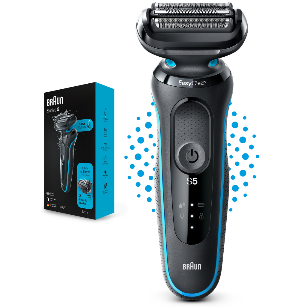 Электробритва Braun Series 5 51-M1000s BLACK / MINT - 7