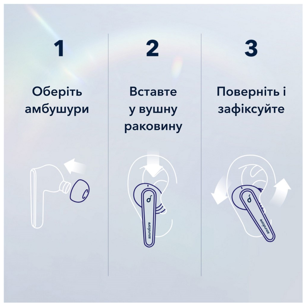 Наушники Anker SoundCore Liberty Air 2 Pro White (A3951G21) - 11