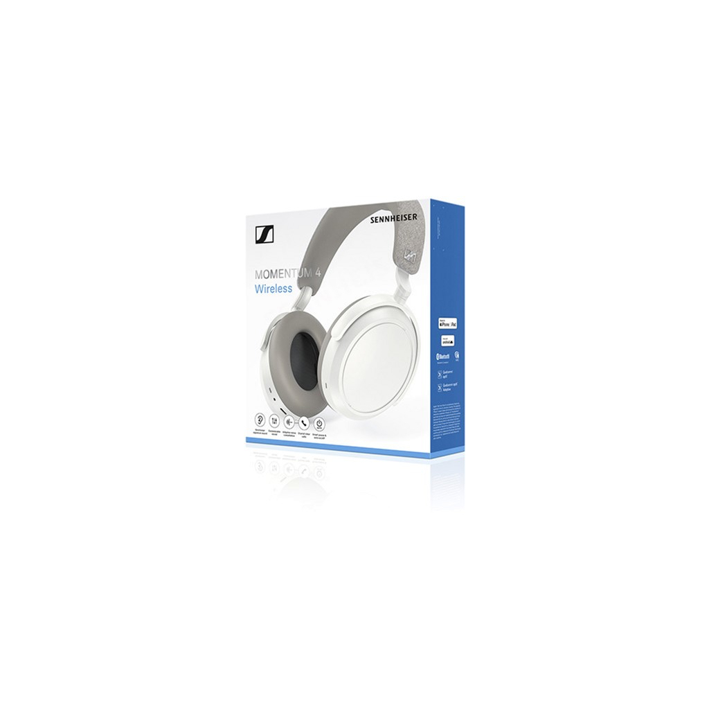 Наушники Sennheiser Momentum 4 Wireless White (509267) - 6