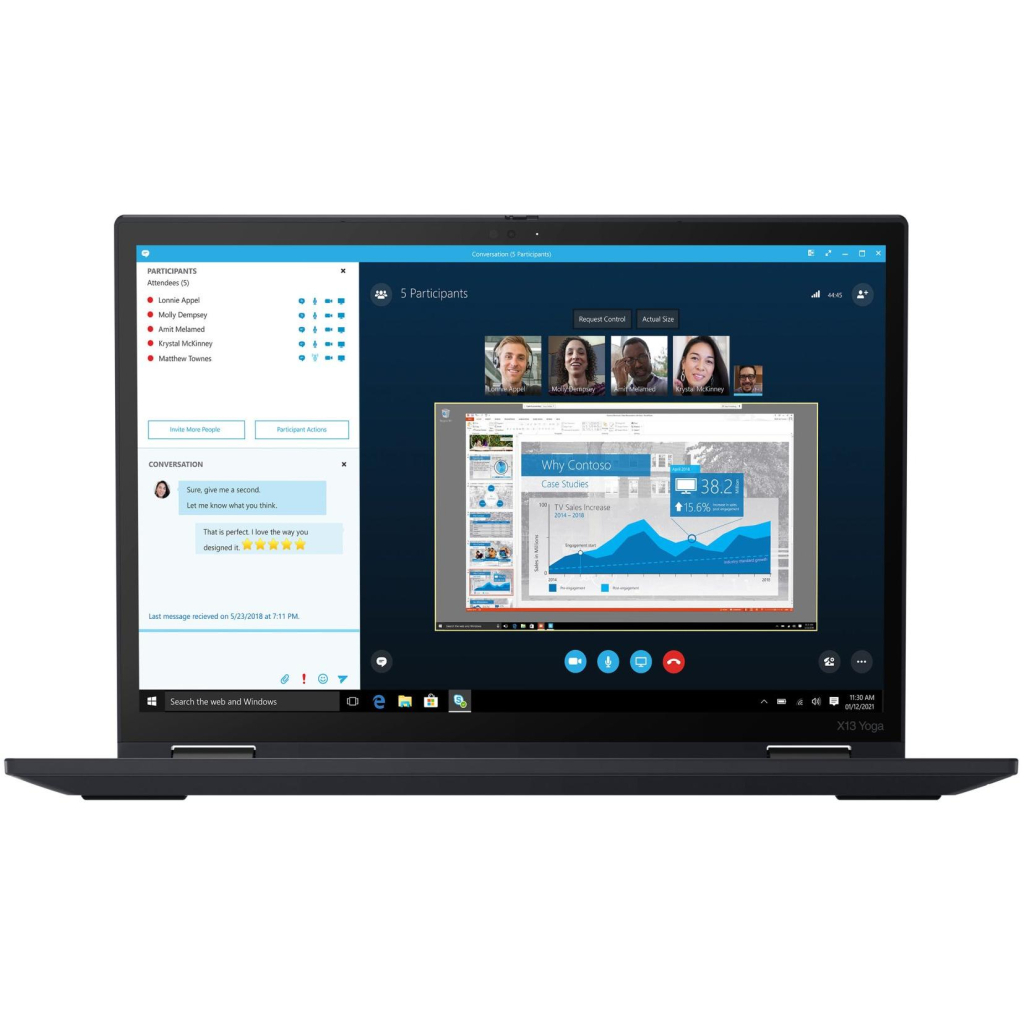 Ноутбук Lenovo ThinkPad X13 Yoga G2 (20W8000WRA) - 1