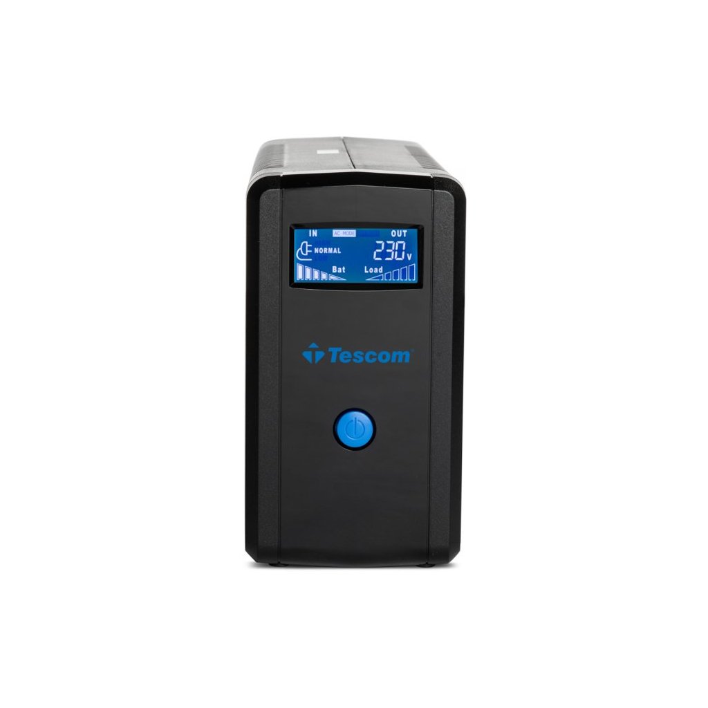 Источник бесперебойного питания Tescom Leo+ 1200VA LCD (900960149) - 1 Источник бесперебойного питания Tescom Leo+ 1200VA LCD (900960149) - 1
