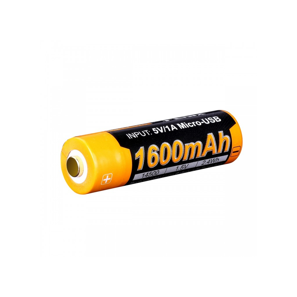 Аккумулятор Fenix 14500 micro usb зарядка (ARB-L14-1600U) - 1