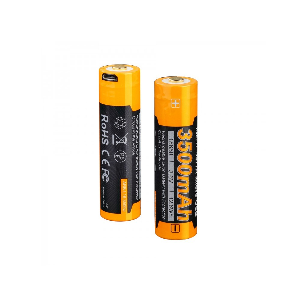 Аккумулятор Fenix 18650 ARB-L18-3500U (3500 mAh) (ARB-L18-3500U) Аккумулятор Fenix 18650 ARB-L18-3500U (3500 mAh) (ARB-L18-3500U)