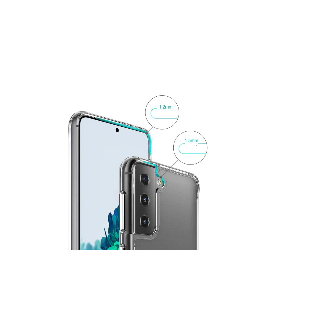 Чехол для моб. телефона BeCover Space Case Samsung Galaxy S22 SM-S901 Transparancy (708588) - 1