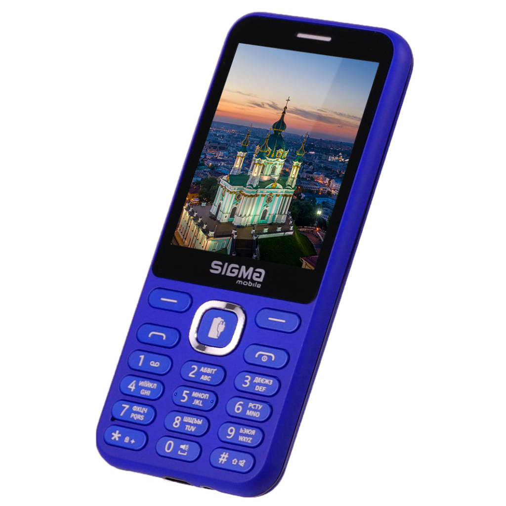 Мобильный телефон Sigma X-style 31 Power Type-C Blue (4827798855027) - 2