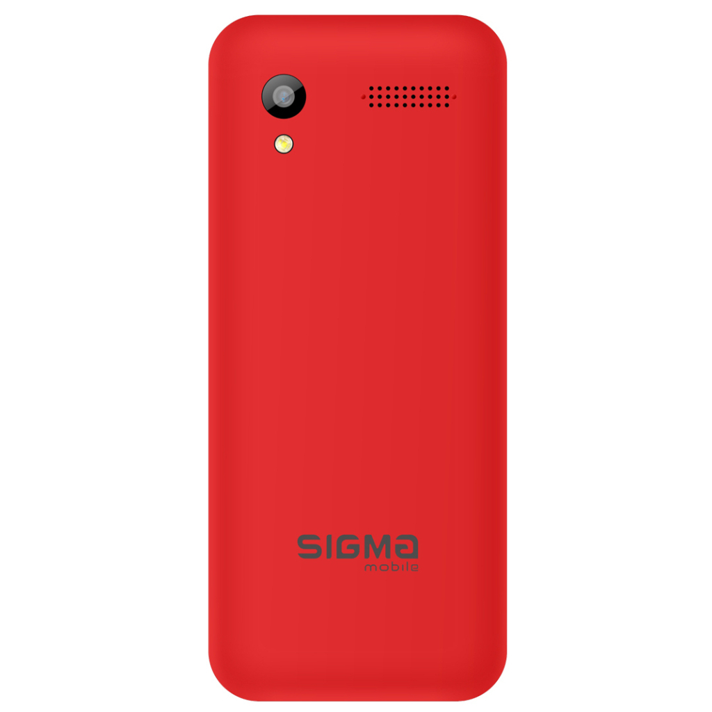 Мобильный телефон Sigma X-style 31 Power Type-C Red (4827798855058) - 1