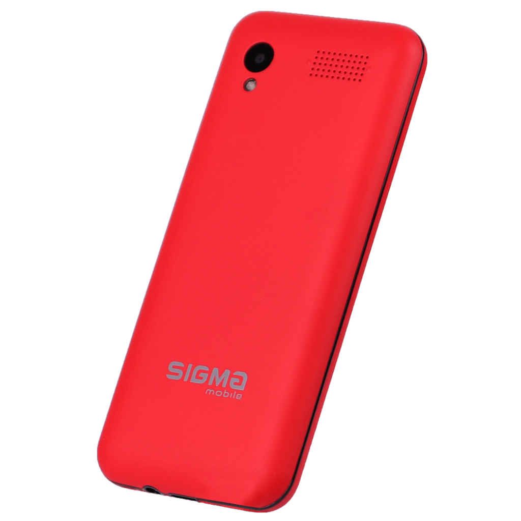 Мобильный телефон Sigma X-style 31 Power Type-C Red (4827798855058) - 3