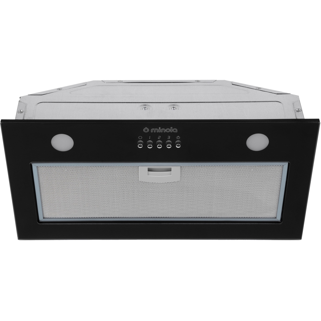 Вытяжка кухонная Minola HBI 5262 BL GLASS 700 LED