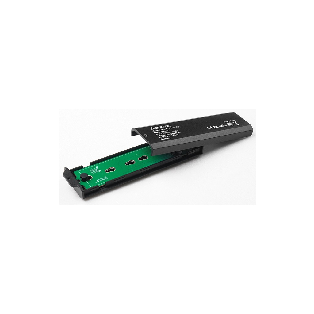 Карман внешний Chieftec M.2 PCIe NVMe/SATA SSD CEB-M2C-TLE USB 3.2 Gen2 Type-C Tool-Less Alum/Plastic (CEB-M2C-TLE) - 1 Карман внешний Chieftec M.2 PCIe NVMe/SATA SSD CEB-M2C-TLE USB 3.2 Gen2 Type-C Tool-Less Alum/Plastic (CEB-M2C-TLE) - 1