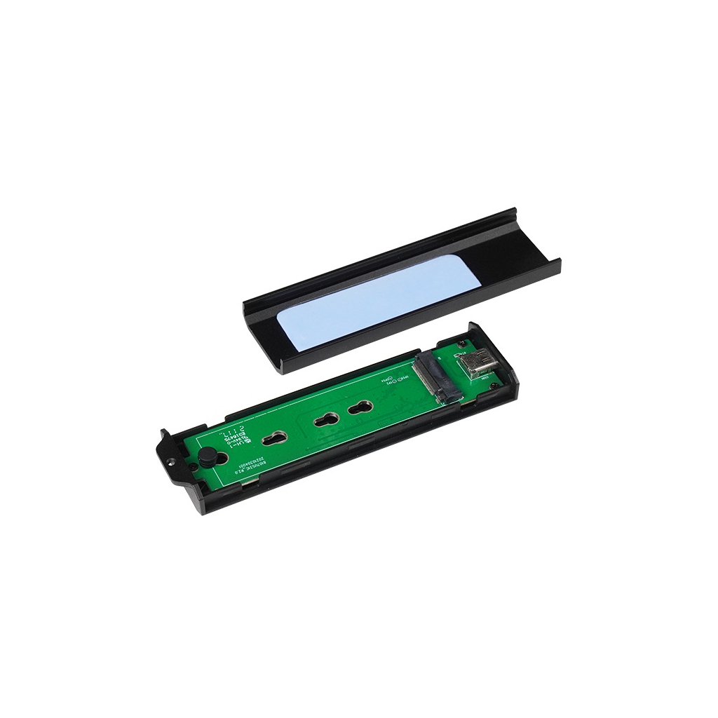 Карман внешний Chieftec M.2 PCIe NVMe/SATA SSD CEB-M2C-TLE USB 3.2 Gen2 Type-C Tool-Less Alum/Plastic (CEB-M2C-TLE) - 2 Карман внешний Chieftec M.2 PCIe NVMe/SATA SSD CEB-M2C-TLE USB 3.2 Gen2 Type-C Tool-Less Alum/Plastic (CEB-M2C-TLE) - 2