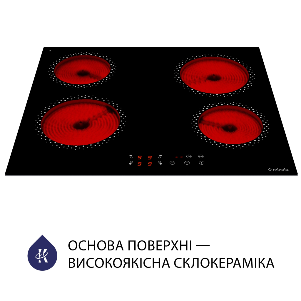 Варочная поверхность Minola MVH 6030 KBL - 2