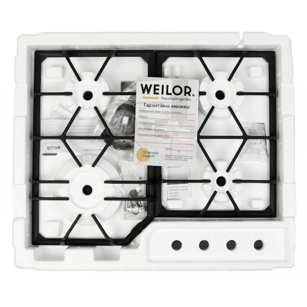 Варочная поверхность Weilor GM 604 SS - 8 Варочная поверхность Weilor GM 604 SS - 8