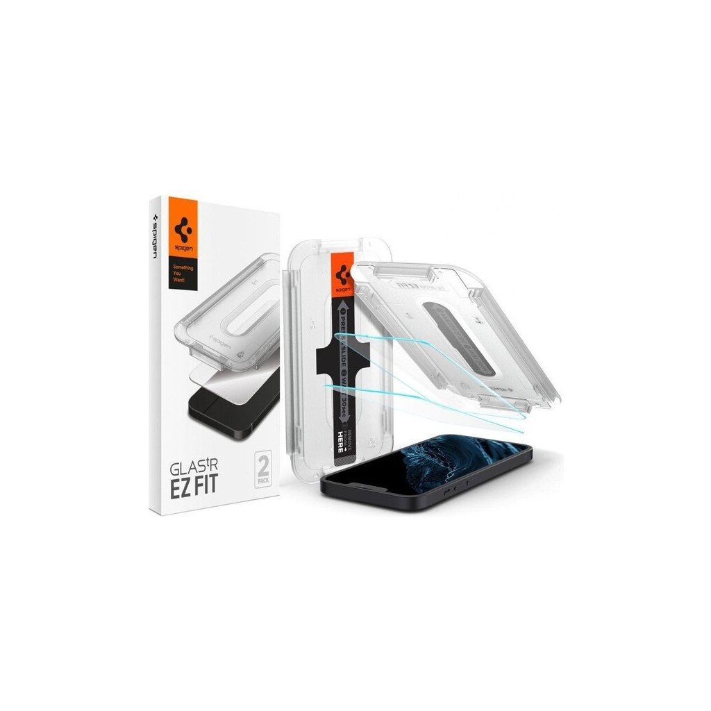 Стекло защитное Spigen Apple Iphone 14 Plus/13 Pro Max tR EZ Fit Transparency Sensor (AGL03375) - 2