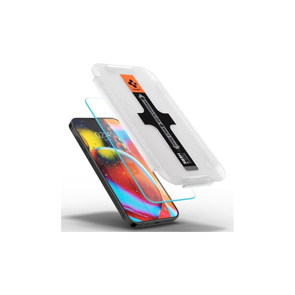 Стекло защитное Spigen Apple Iphone 14 Plus/13 Pro Max tR EZ Fit Transparency Sensor (AGL03375) - 6