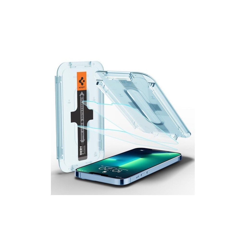 Стекло защитное Spigen Apple Iphone 14 Plus/13 Pro Max tR EZ Fit Transparency Sensor (AGL03375)