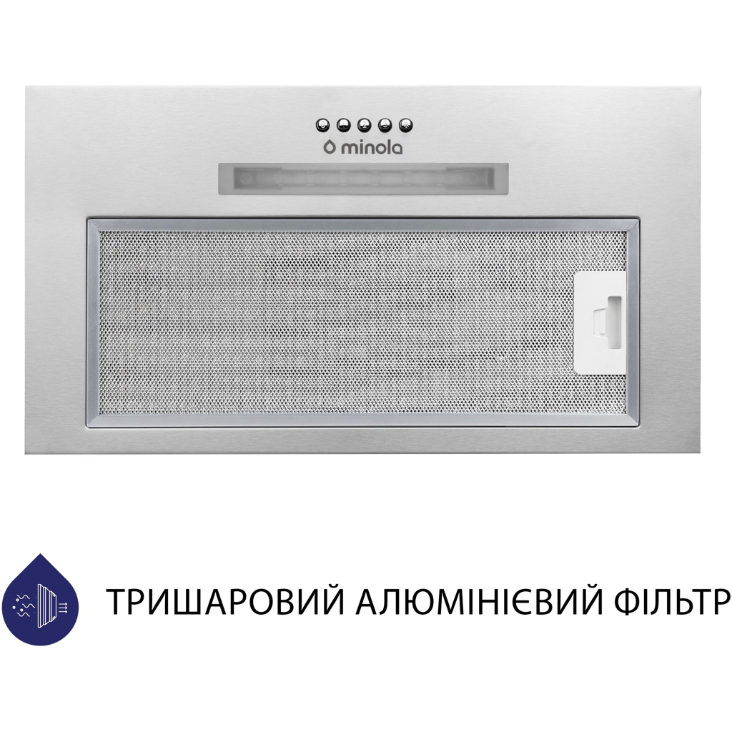 Вытяжка кухонная Minola HBI 5223 I 700 LED - 1