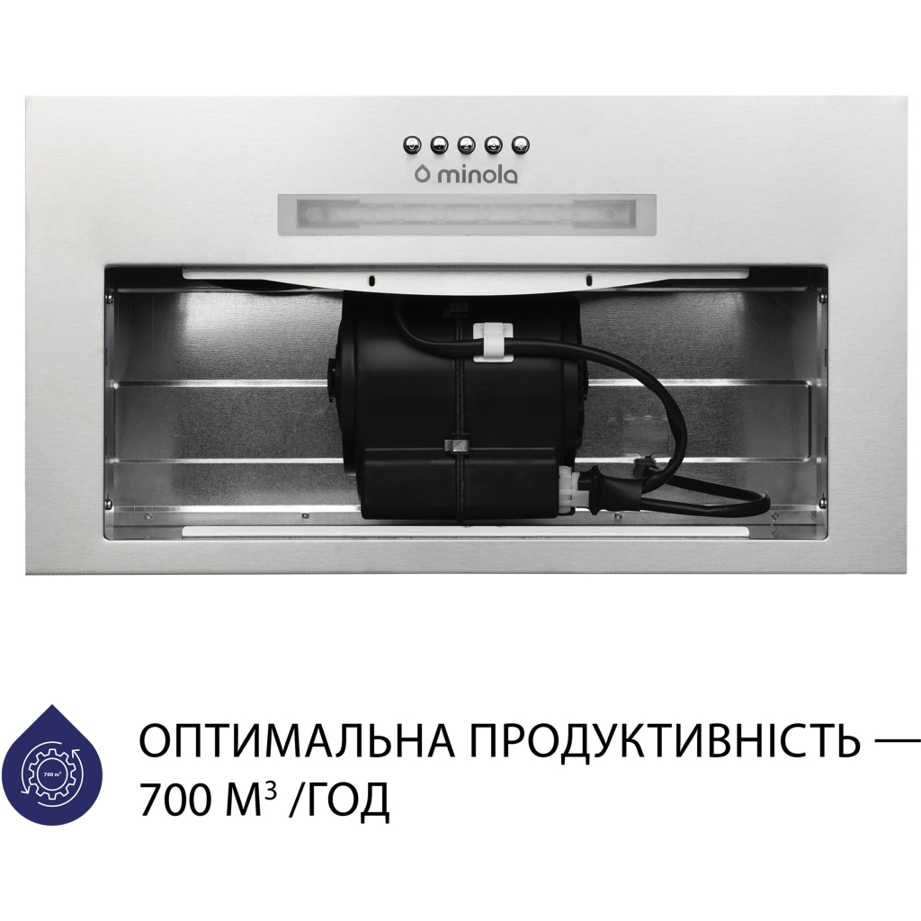 Вытяжка кухонная Minola HBI 5223 I 700 LED - 2