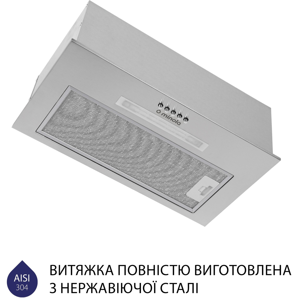 Вытяжка кухонная Minola HBI 5223 I 700 LED - 3