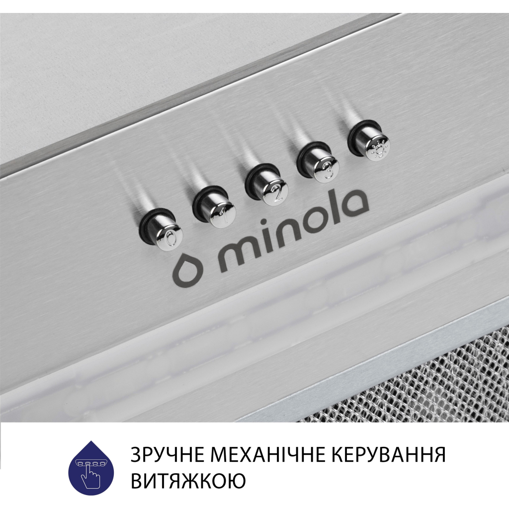 Вытяжка кухонная Minola HBI 5223 I 700 LED - 5