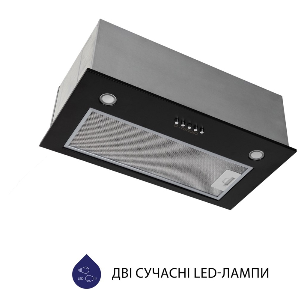 Вытяжка кухонная Minola HBI 5227 BL 700 LED - 3