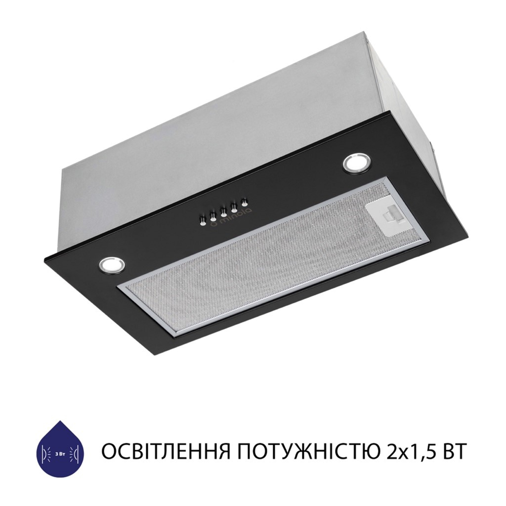 Вытяжка кухонная Minola HBI 5227 BL 700 LED - 4