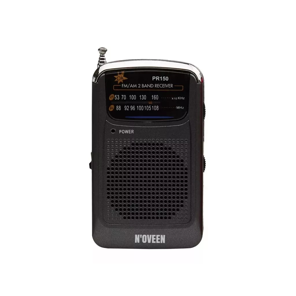 Портативный радиоприемник N'oveen PR150 Black (RL070855) Портативный радиоприемник N'oveen PR150 Black (RL070855)