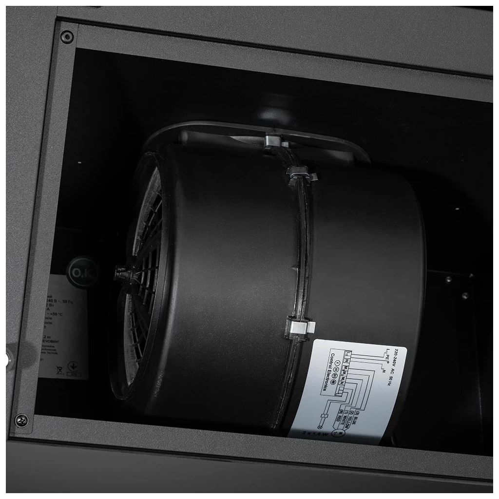 Вытяжка кухонная Pyramida ASH 60 S (800) GBL - 7