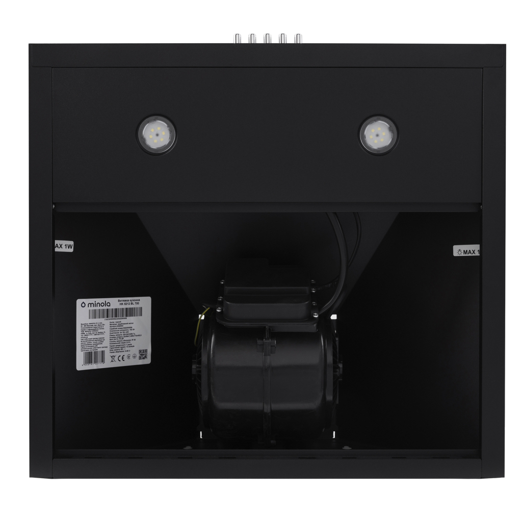 Вытяжка кухонная Minola HK 5212 BL 700 LED - 5
