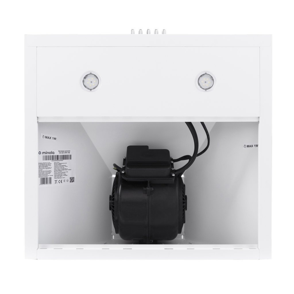 Вытяжка кухонная Minola HK 5212 WH 700 LED - 5