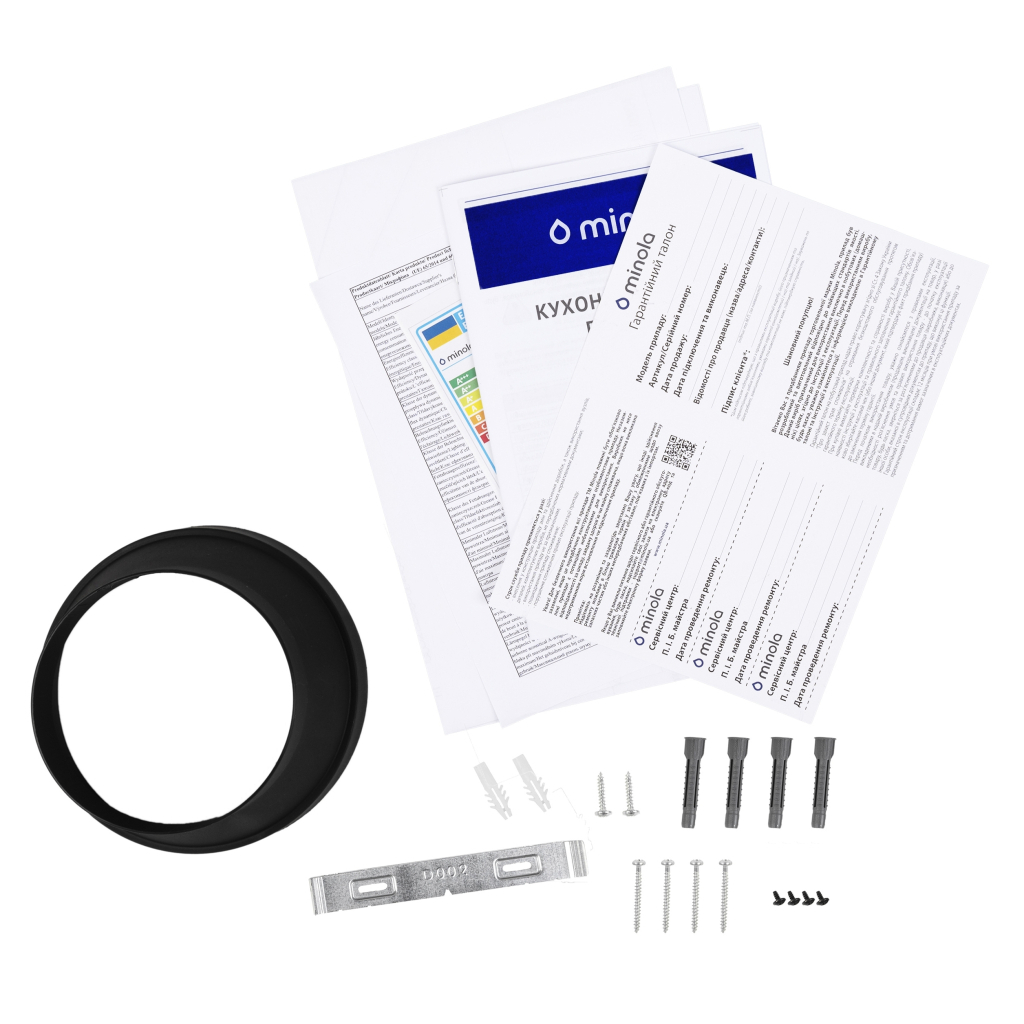 Вытяжка кухонная Minola HK 6412 BL 850 LED - 9