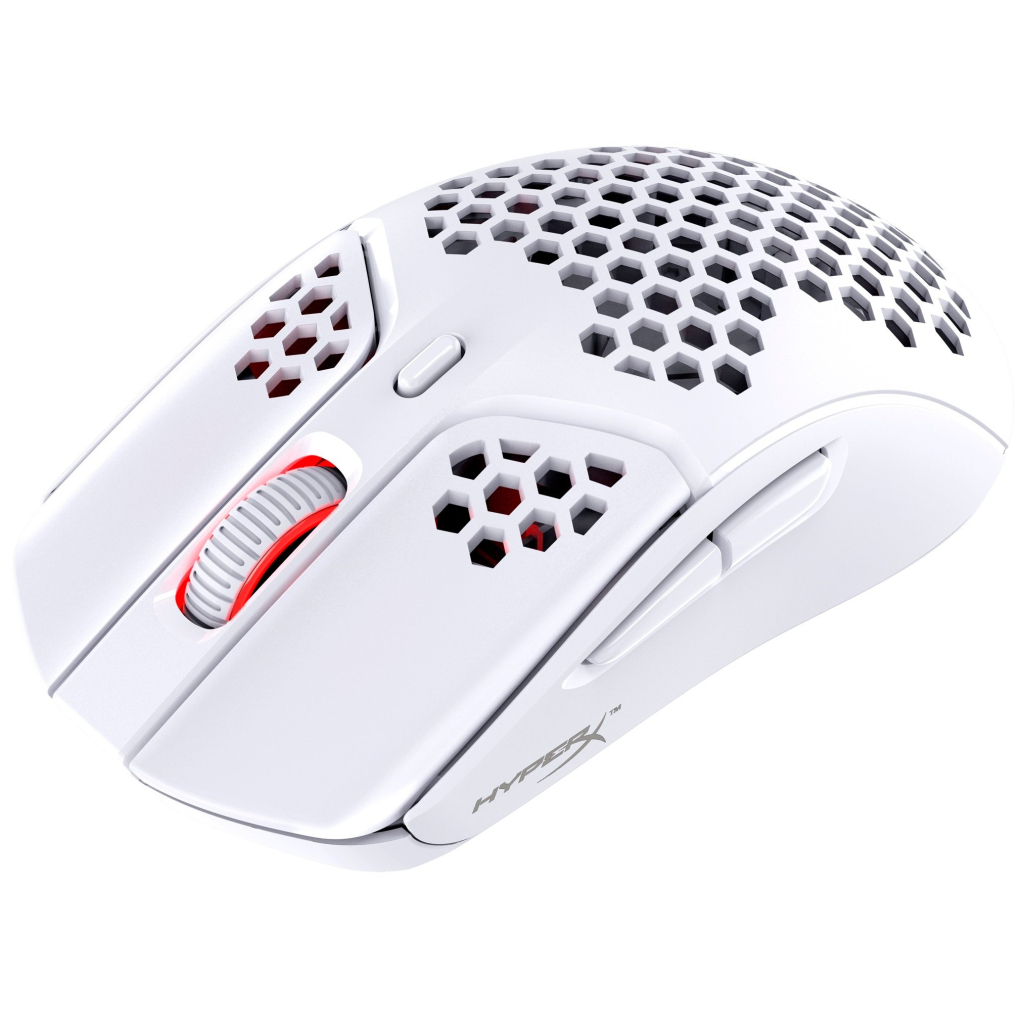 Мышка HyperX Pulsefire Haste Wireless White (4P5D8AA) - 1 Мышка HyperX Pulsefire Haste Wireless White (4P5D8AA) - 1