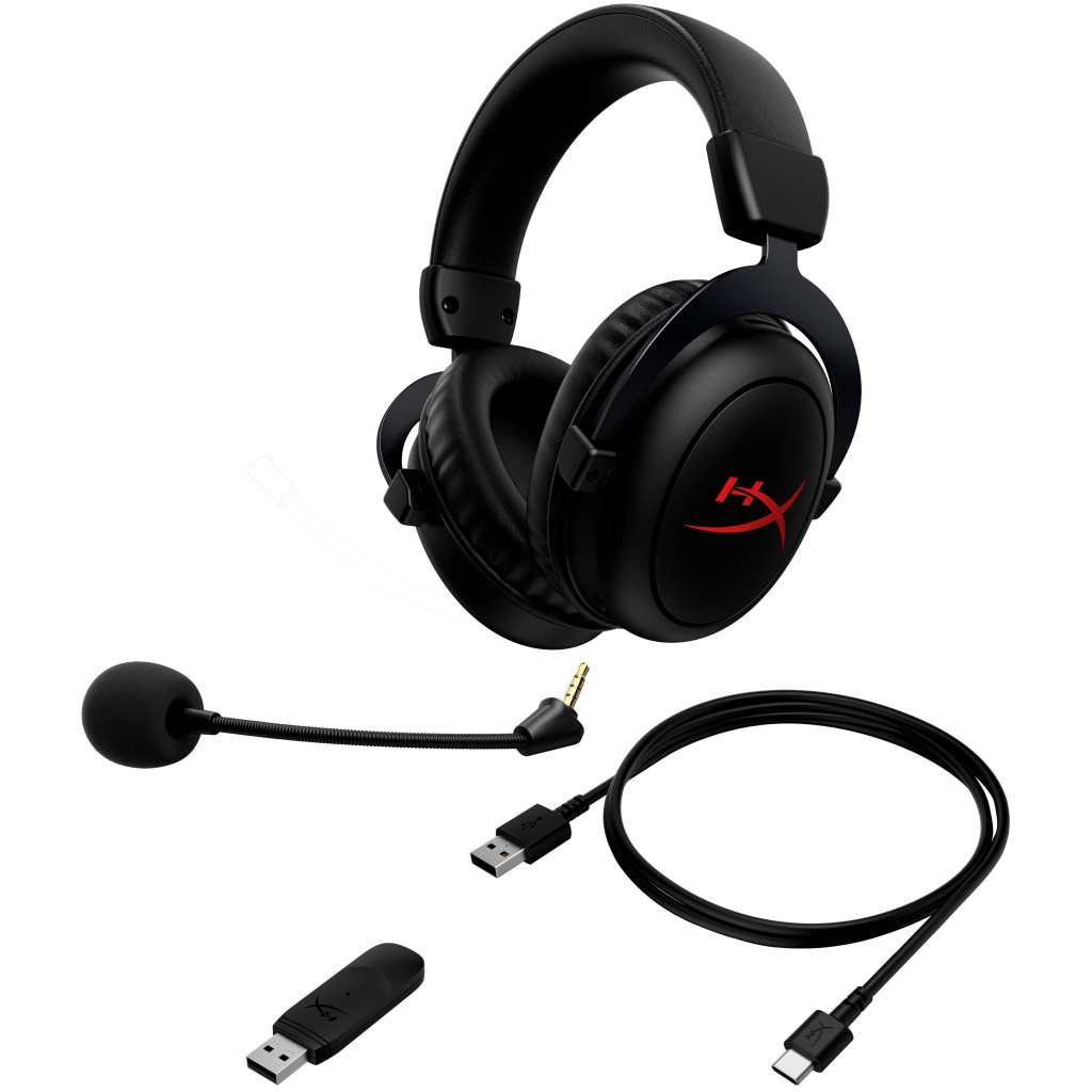 Наушники HyperX Cloud Core Wireless Black (4P5D5AA) - 5 Наушники HyperX Cloud Core Wireless Black (4P5D5AA) - 5