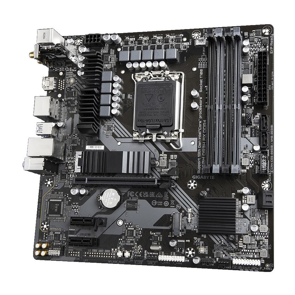 Материнская плата GIGABYTE B760M DS3H AX DDR4 - 3